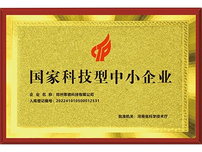 国家科技型中小企业